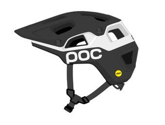 POC Cularis cykelhjelm - sort, str. 55-58