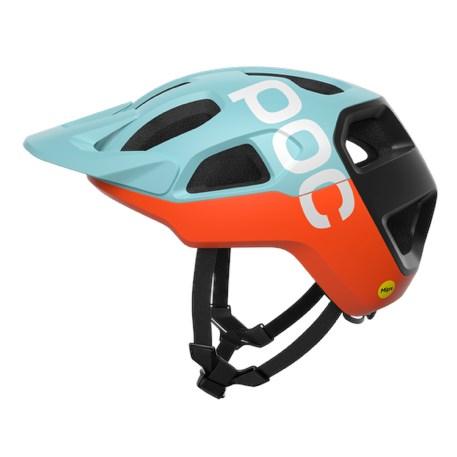 POC Cularis cykelhjelm - lyseblå/orange, 51-54 cm