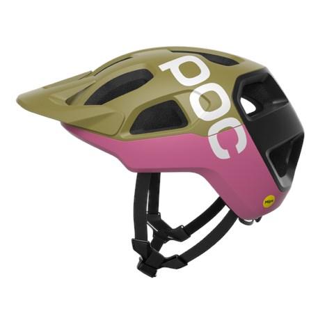 POC Cularis cykelhjelm - oliven/rosa, str. 55-58