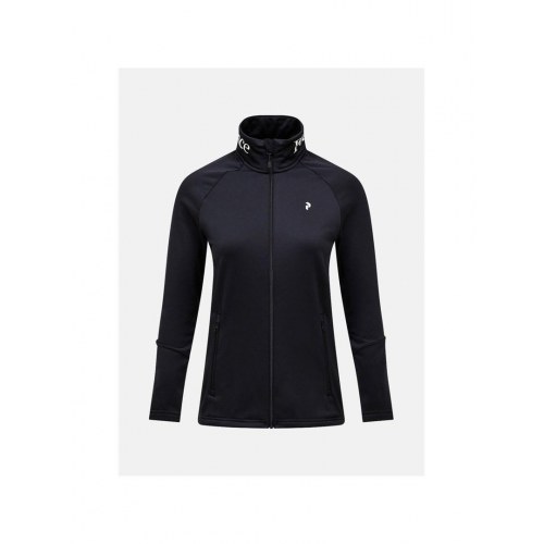 Peak Performance Rider Essentials zipjakke til kvinder - sort, M