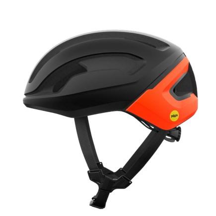 POC Omne Air MIPS cykelhjelm - sort/orange, 54-59 cm