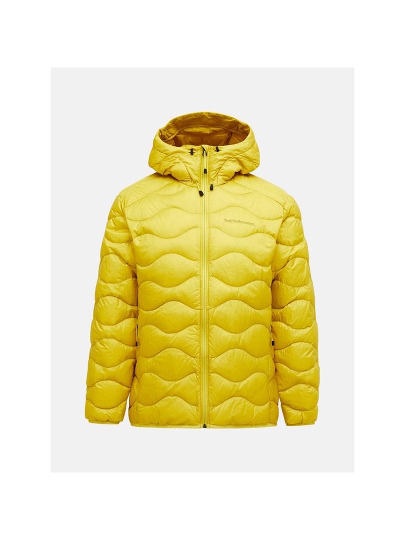Peak Performance Helium Down Hood dunjakke - gul, L