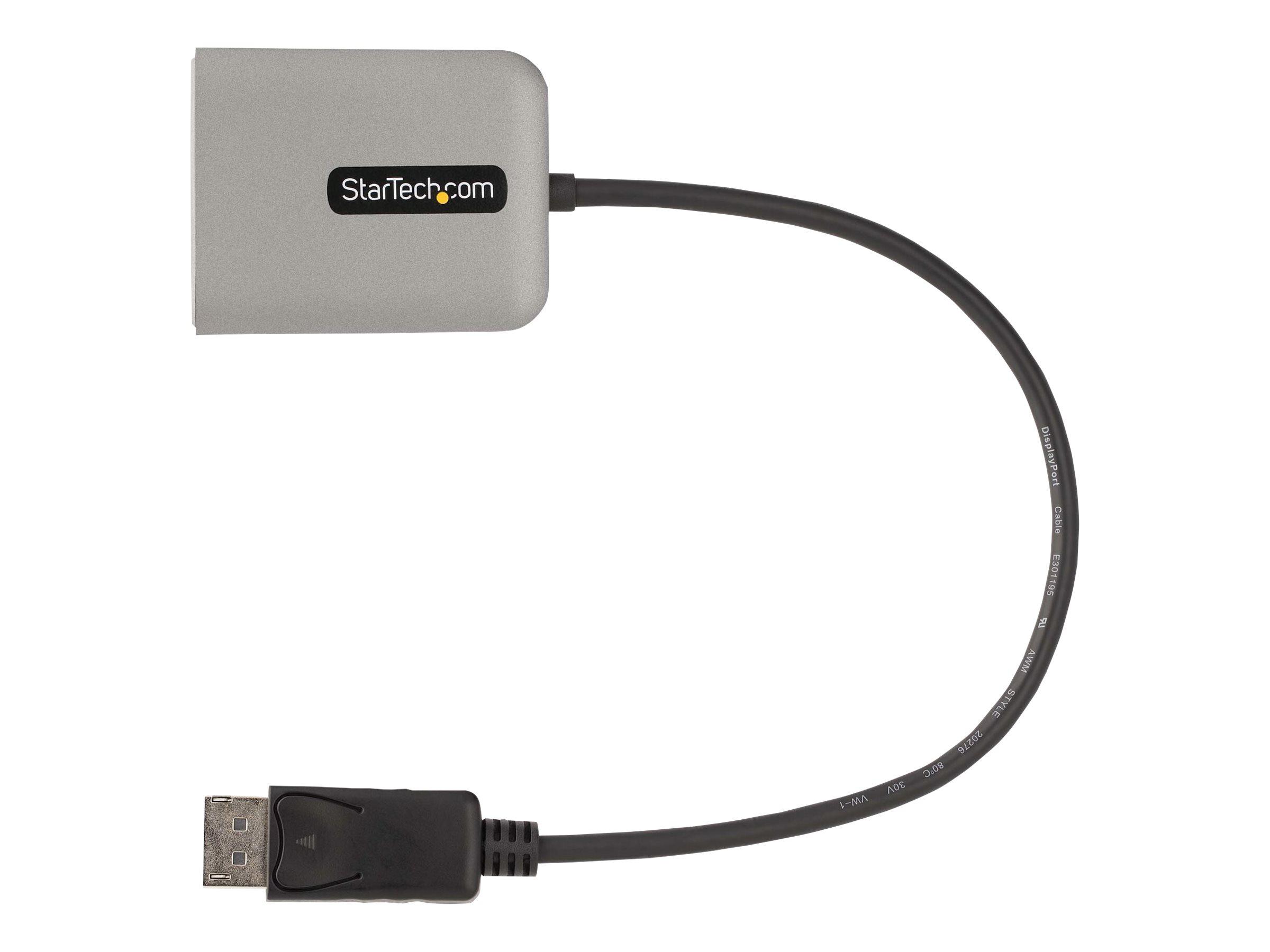 StarTech.com MST14DP122DP 2-port DisplayPort MST-hub - Dual 4K 60 Hz, DP til 2x DisplayPort, USB-strøm, kun Windows