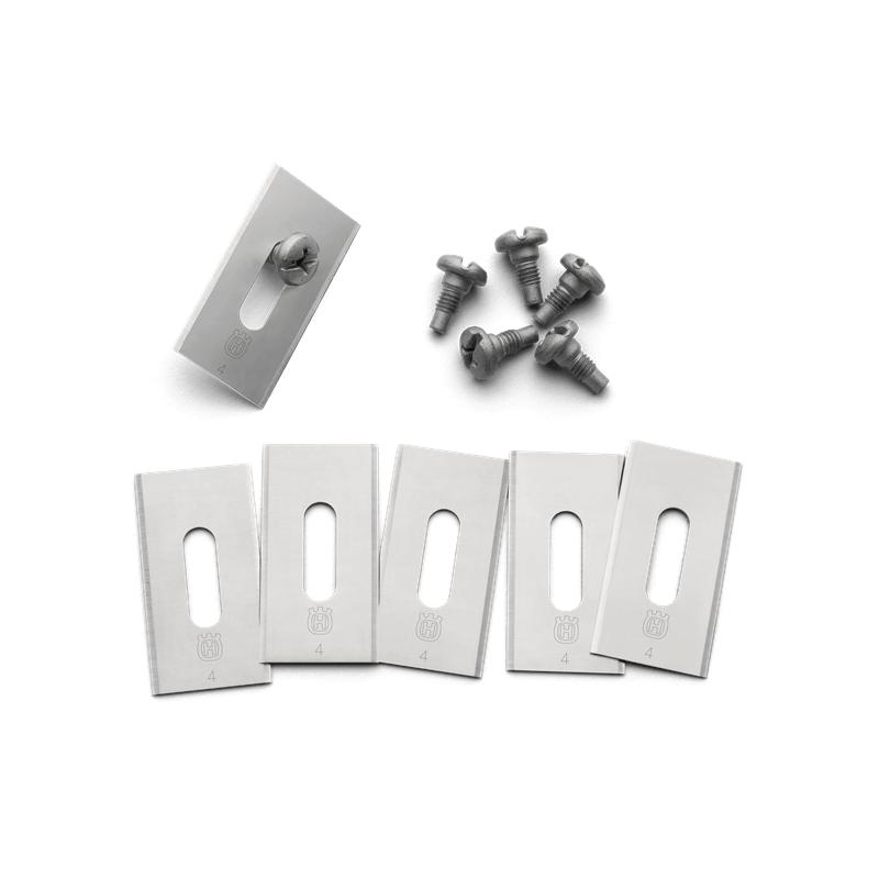 Husqvarna reserveknive til plæneklipper - carbon, 6 stk