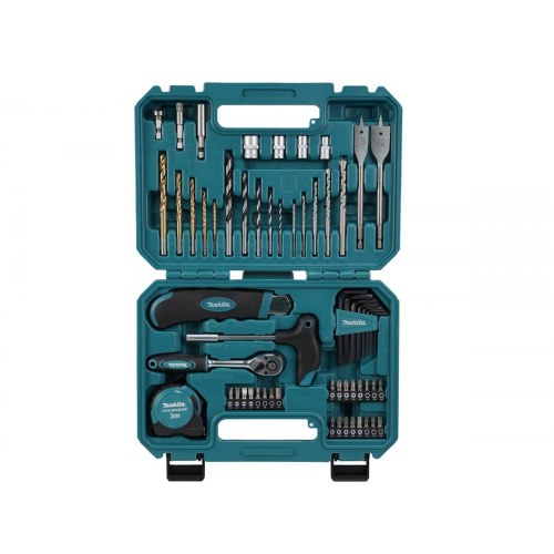 Makita E-15095 værktøjssæt - bor- og bitssæt, 60 dele