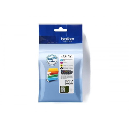Brother LC3219XL Value Pack - sort, cyan, magenta, gul - 4-pak - op til 3.000 sider