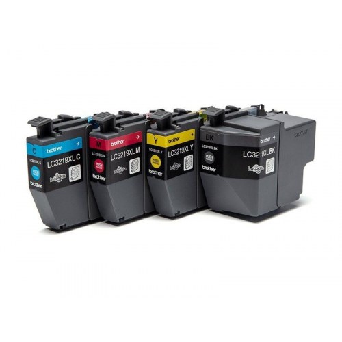 Brother LC3219XL Value Pack - sort, cyan, magenta, gul - 4-pak - op til 3.000 sider
