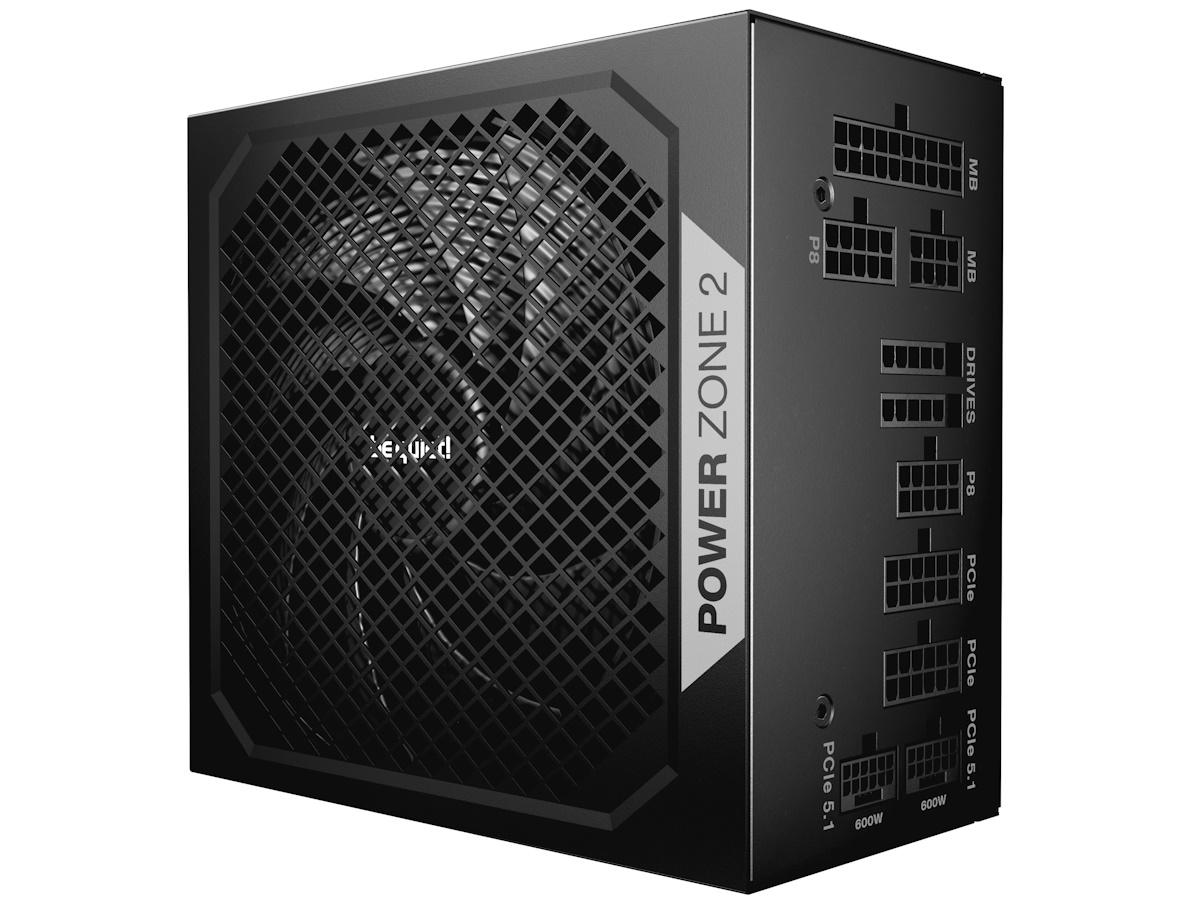be quiet! Power Zone 2 - 1200 W ATX 3.1 strømforsyning, 80 Plus Platinum