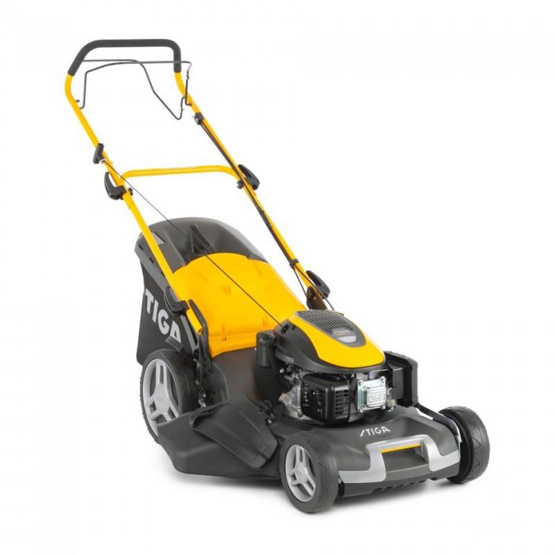 Stiga Combi 53 SQ benzin plæneklipper - 51 cm, justerbar klippehøjde, 60 l opsamler