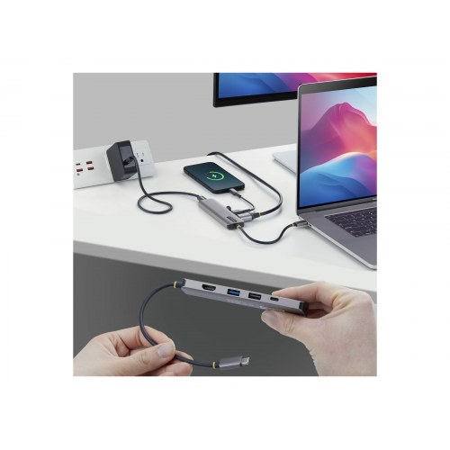 StarTech.com 164B-USBC-MULTIPORT USB-C 3.2 Gen 2 dockingstation - HDMI, 140 W PD