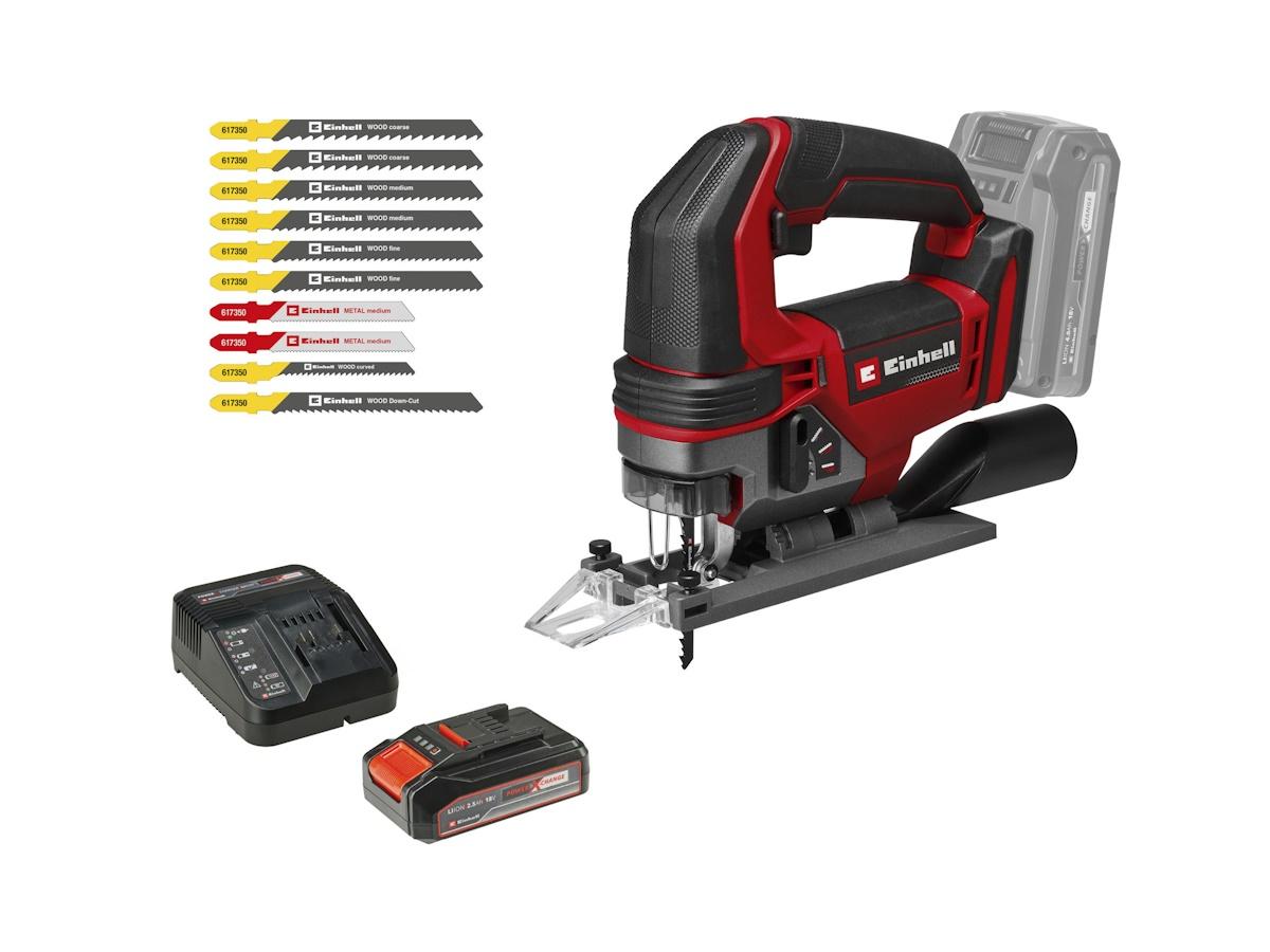 Einhell TE-JS 18/100 Li 18V stiksav - inkl. 1×2,5 Ah batteri