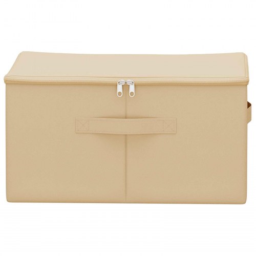 Opbevaringskasse 6 stk Cremefarvet 50 x 30 x 25 cm