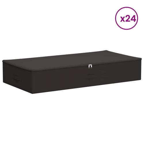 Opbevaringskasse 24 stk Antracit 90 x 48 x 15 cm