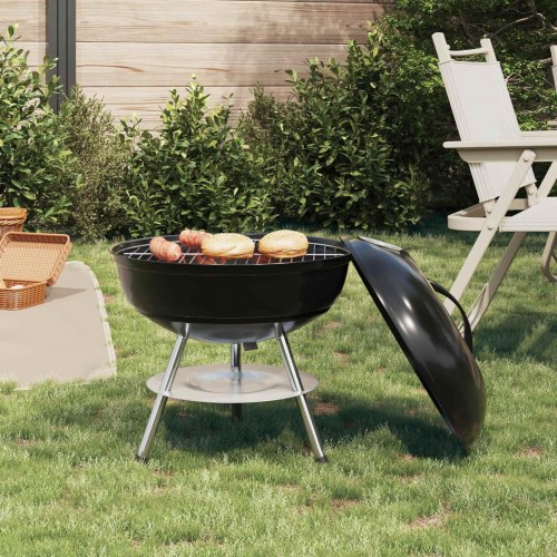 Kulgrill Sort 36,5 x 36,5 x 40 cm