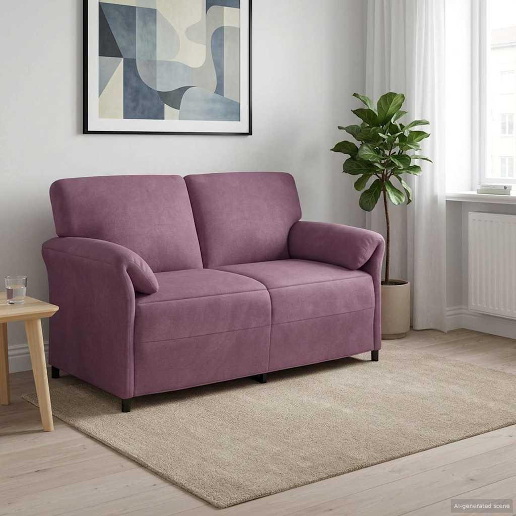 2-personers sofa Lilla 158 x 83 x 95 cm Fløjl