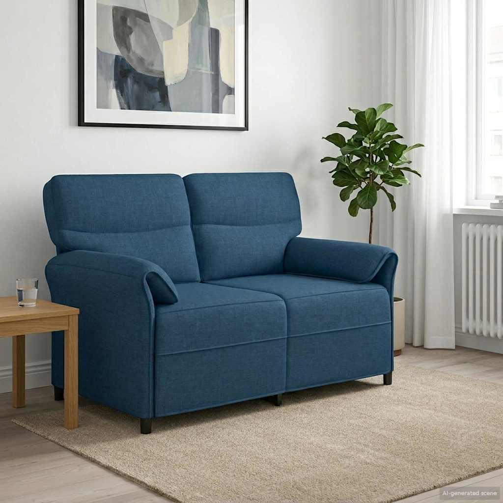 Sofa 100% polyester metalramme MDF, Krydsfinér