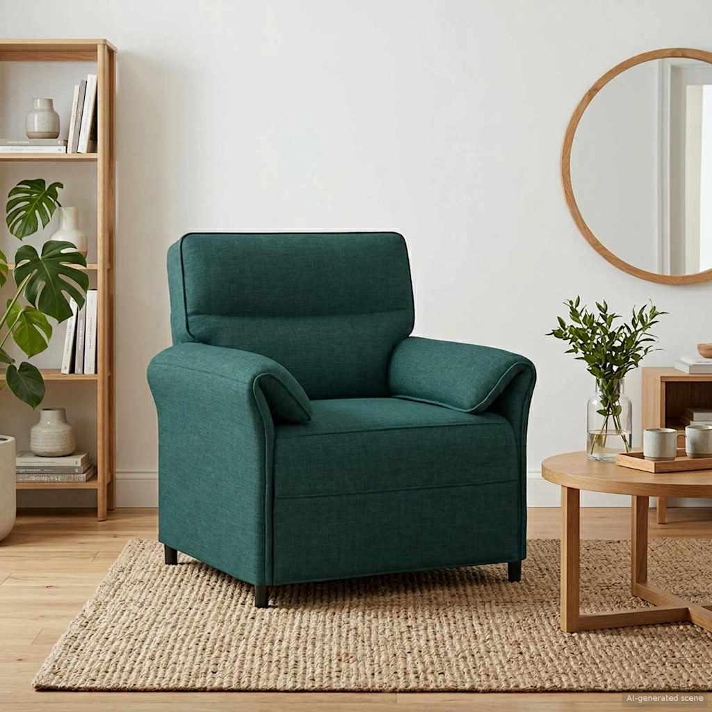 Sofa 100% polyester metalramme MDF, Krydsfinér