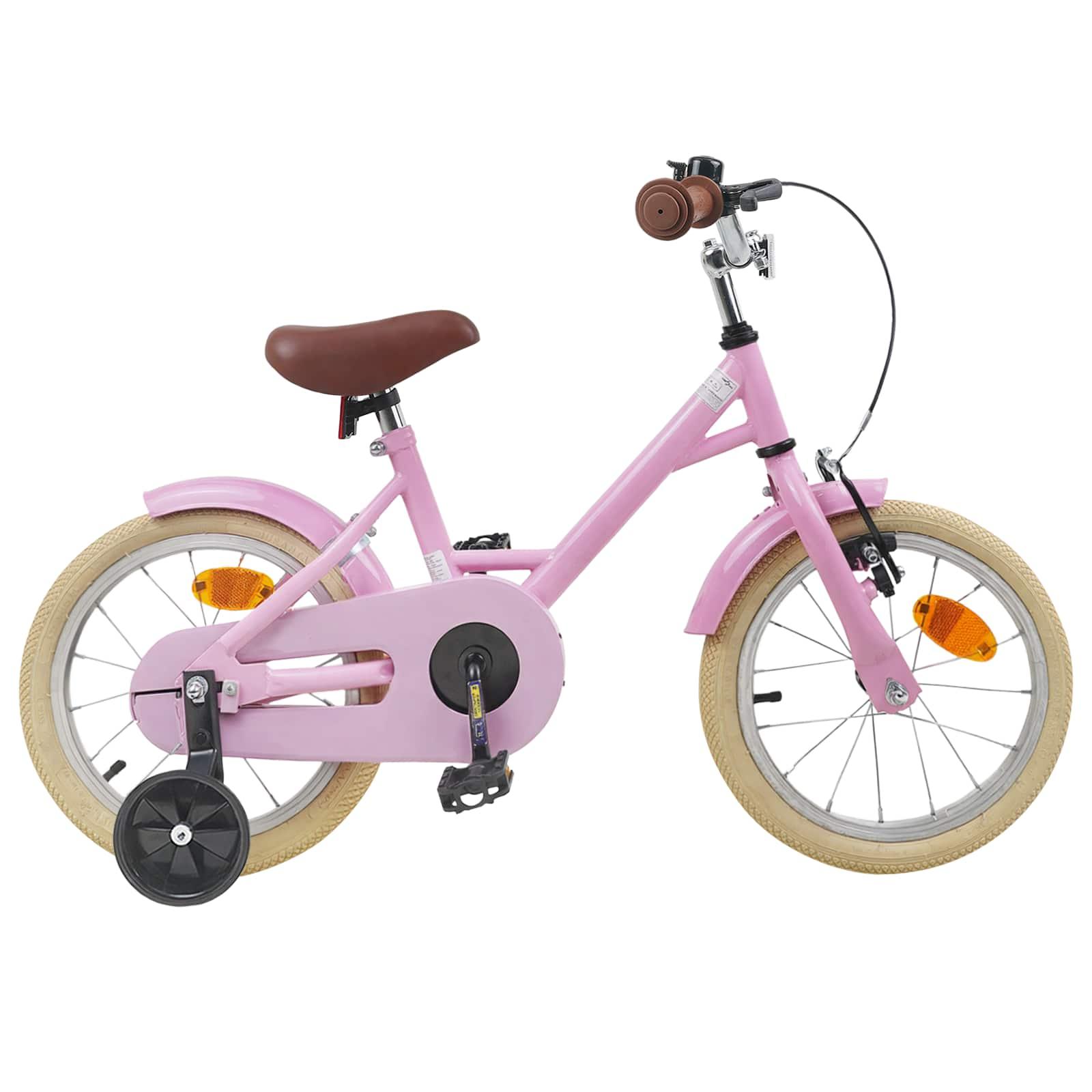 Børnecykel 12 tommer til 2-4 år gamle Lys pink