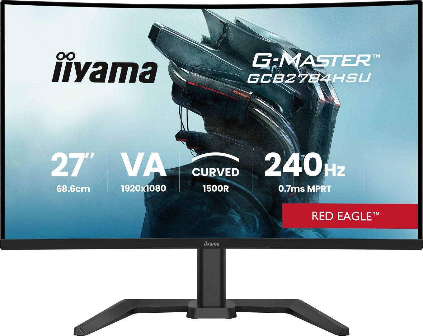 iiyama G-Master GCB2784HSU-B1 27" buet gaming-skærm - 240 Hz, Full HD, sort billede