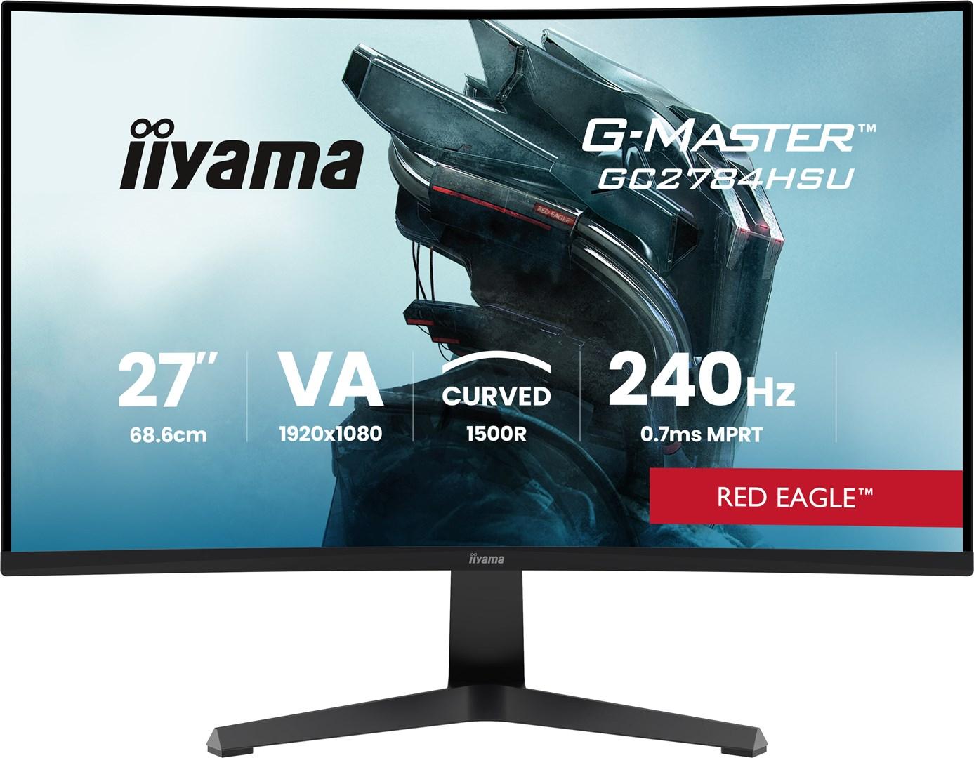 iiyama G-Master GC2784HSU-B1 27" buet gaming-skærm - 240 Hz, Full HD, sort billede