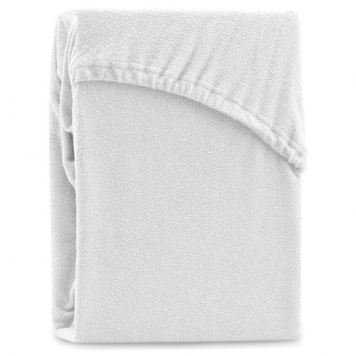 Amelia Home RUBY faconlagen i frotté - hvid, 120-140×200 cm