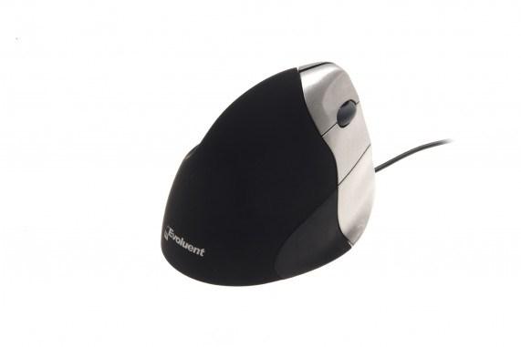 Evoluent 3 ergonomisk vertikal højrehånds-mus - USB, laser, 2 600 DPI billede