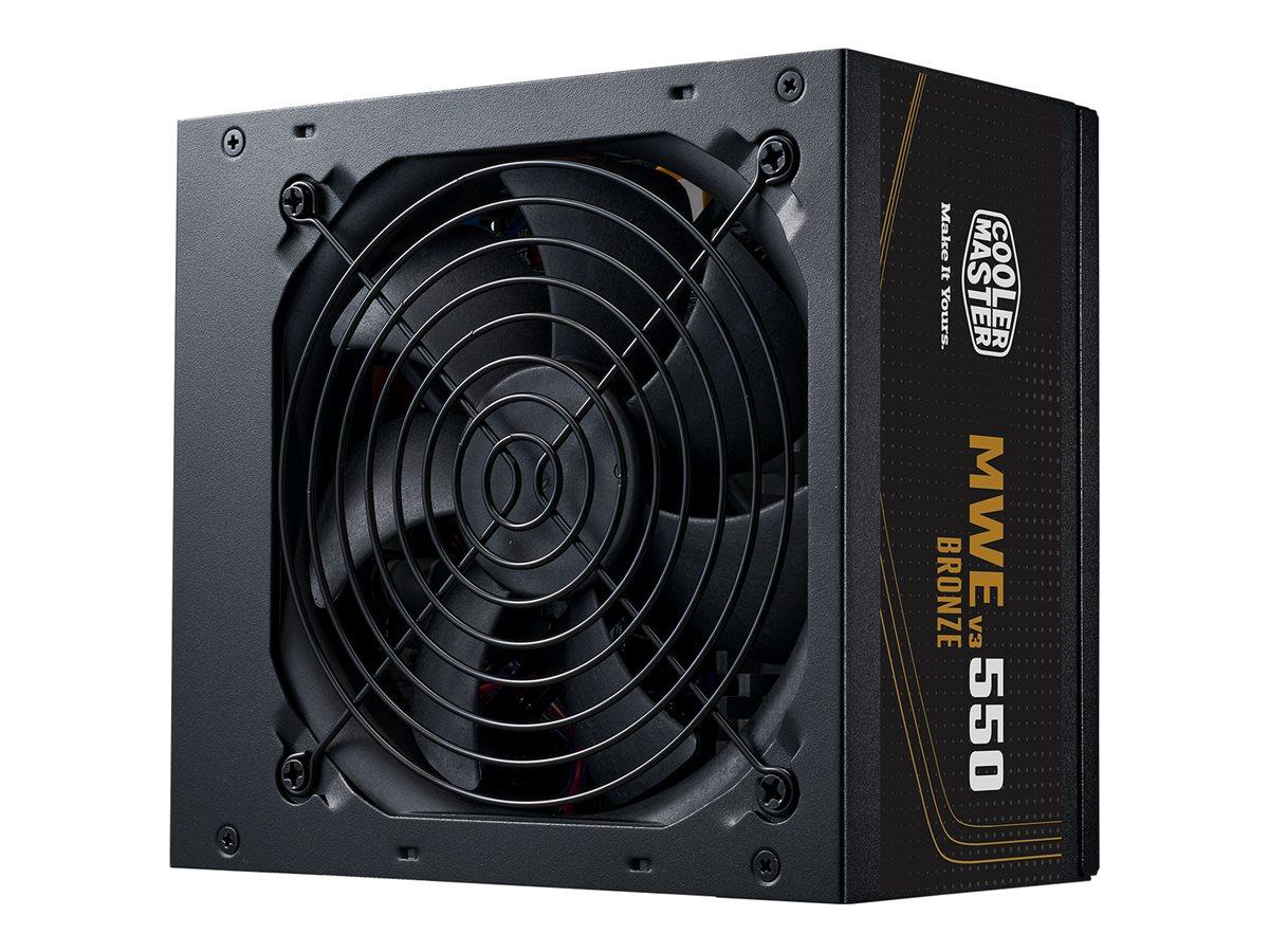 Cooler Master MWE Bronze V3 550 - 550 W ATX strømforsyning (80 PLUS Bronze) billede