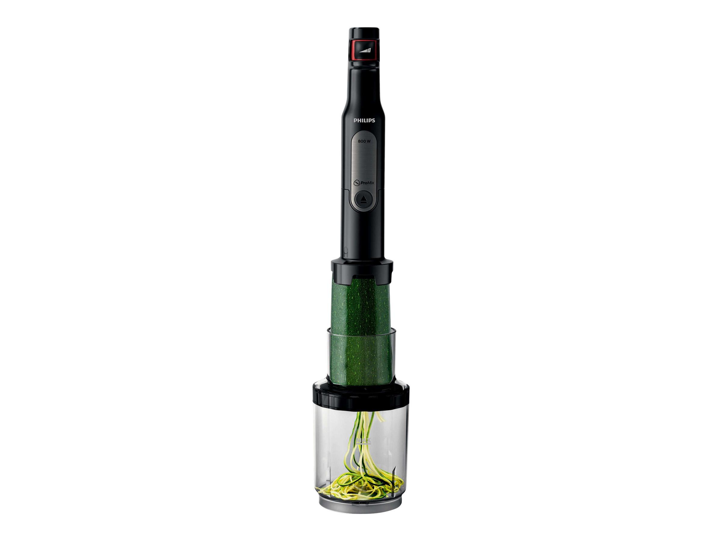 Philips Viva Collection ProMix HR2656 stavblender - 800 W, turbofunktion, sort/rustfrit stål billede