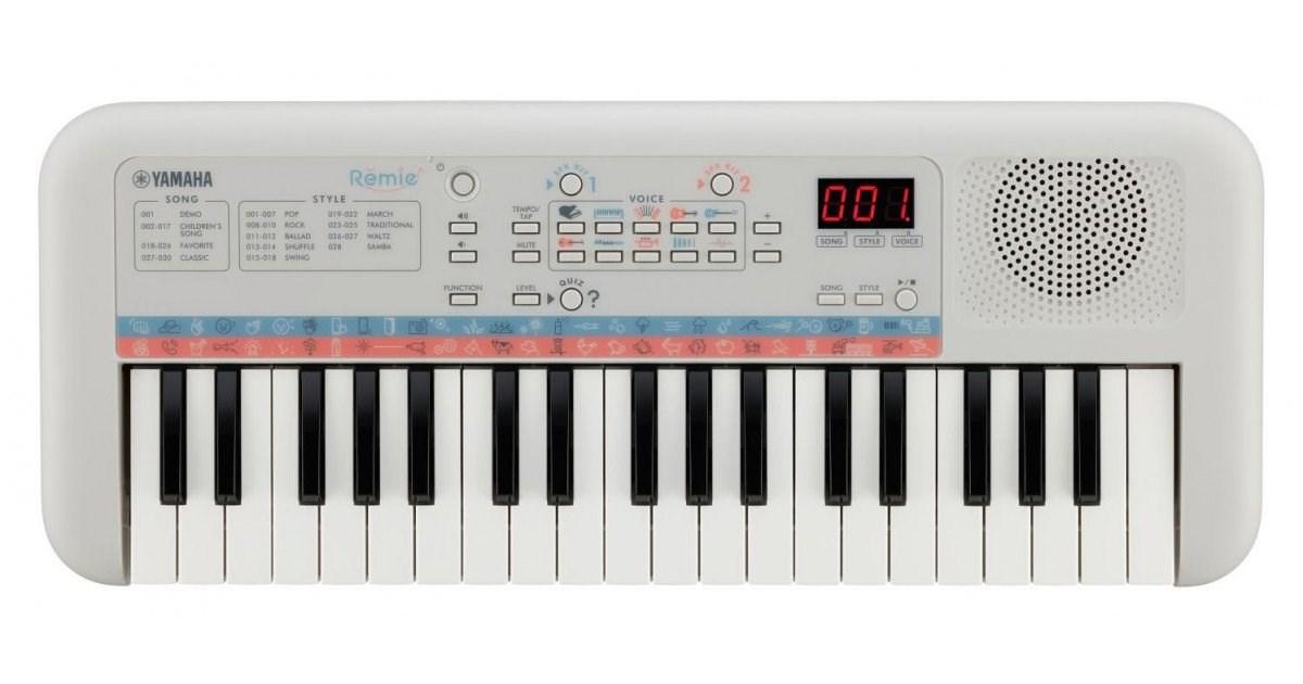 Yamaha PSS-E30 Remie digitalt keyboard - hvid billede