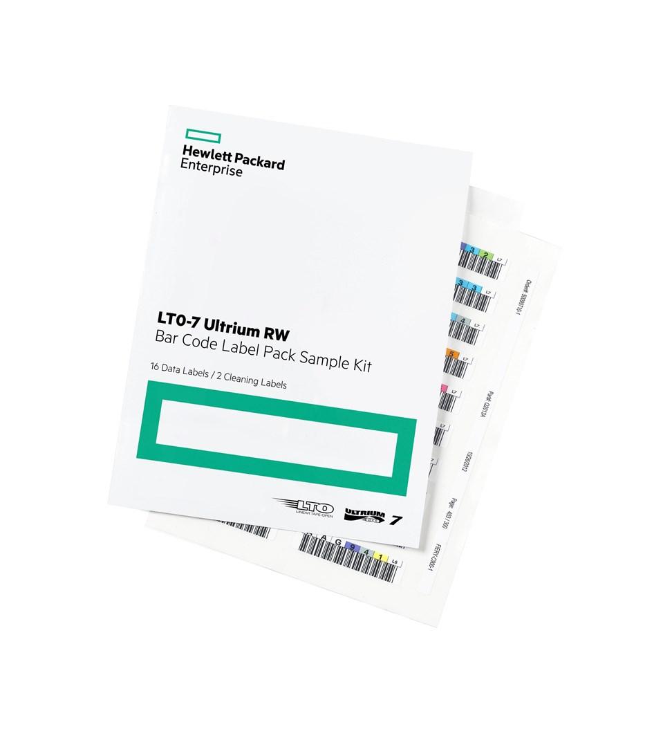 HPE LTO-7 Ultrium RW stregkode-etiketpakke billede