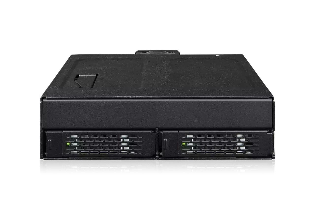 Icy Dock MB105VP-B - SSD-kabinet, sort billede