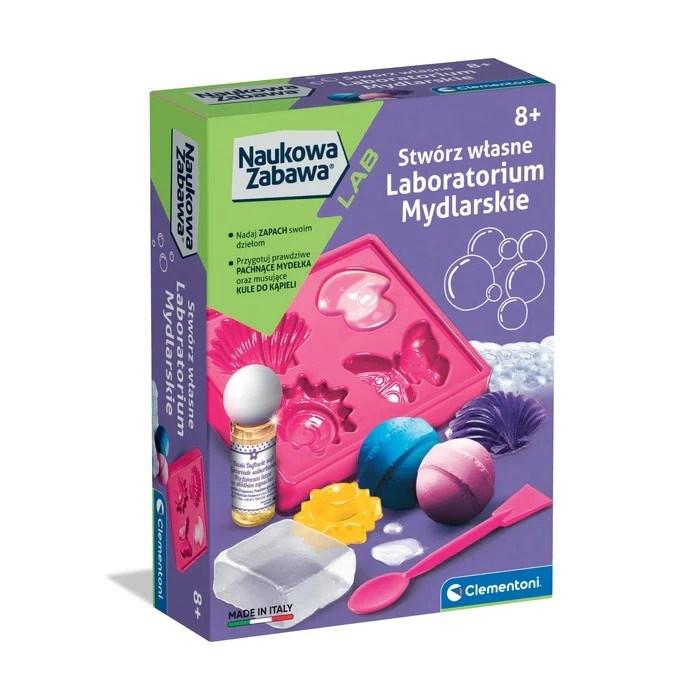 Clementoni Sæt - Laboratorium til sæbefremstilling (8+)