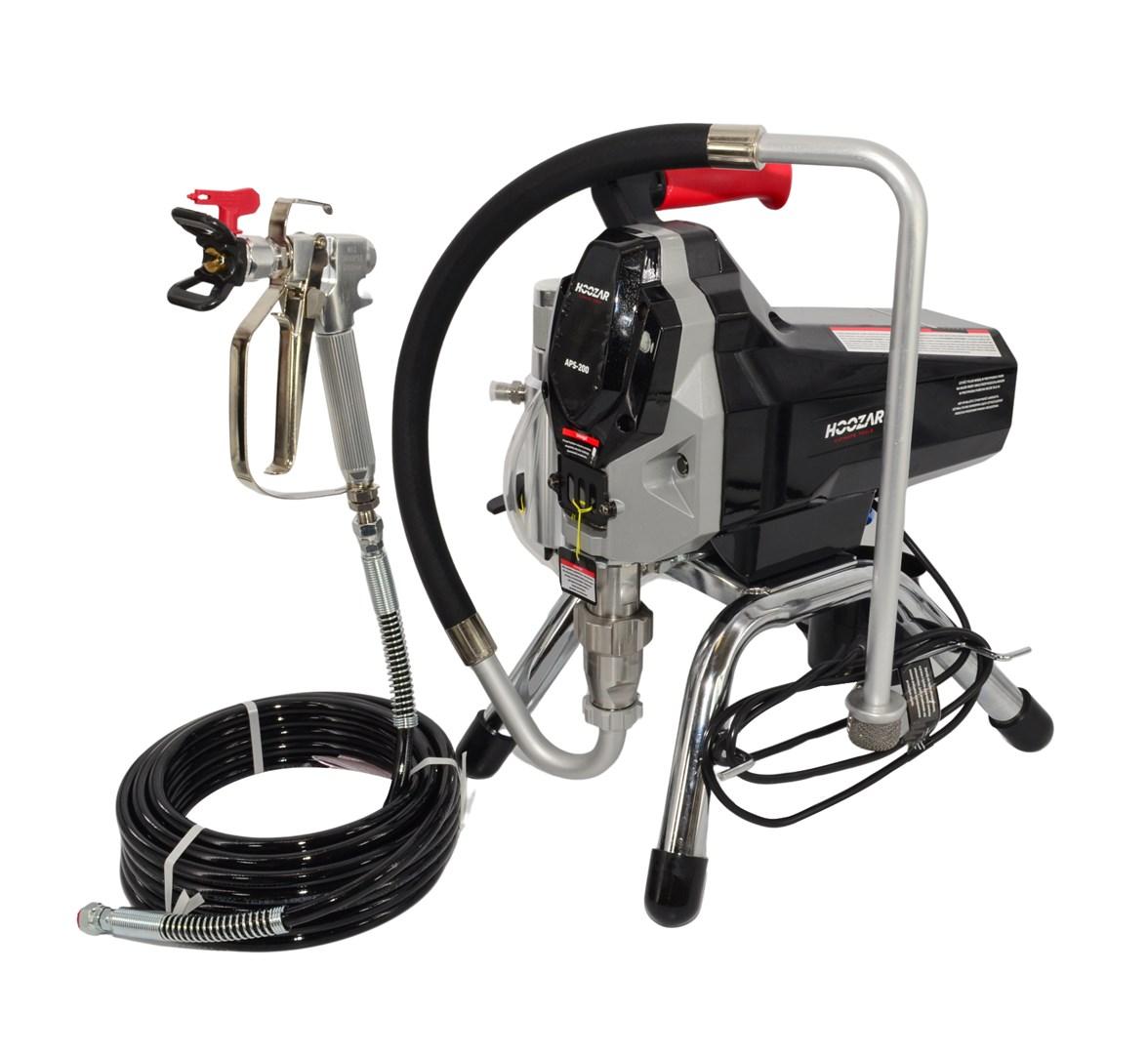 HOOZAR APS-200 malersprøjte 1.000 W - airless sprøjtesystem