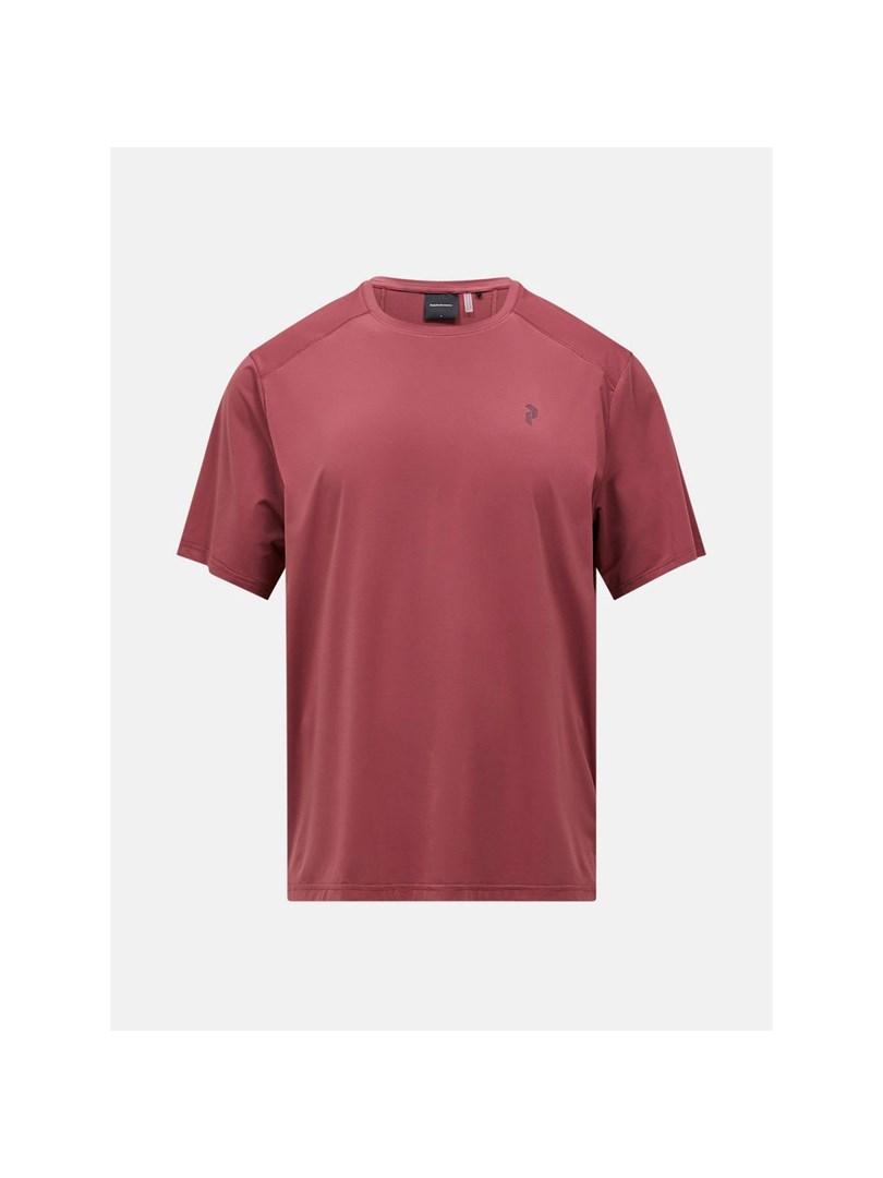 Peak Performance M Repel T‑shirt - rød - størrelse M