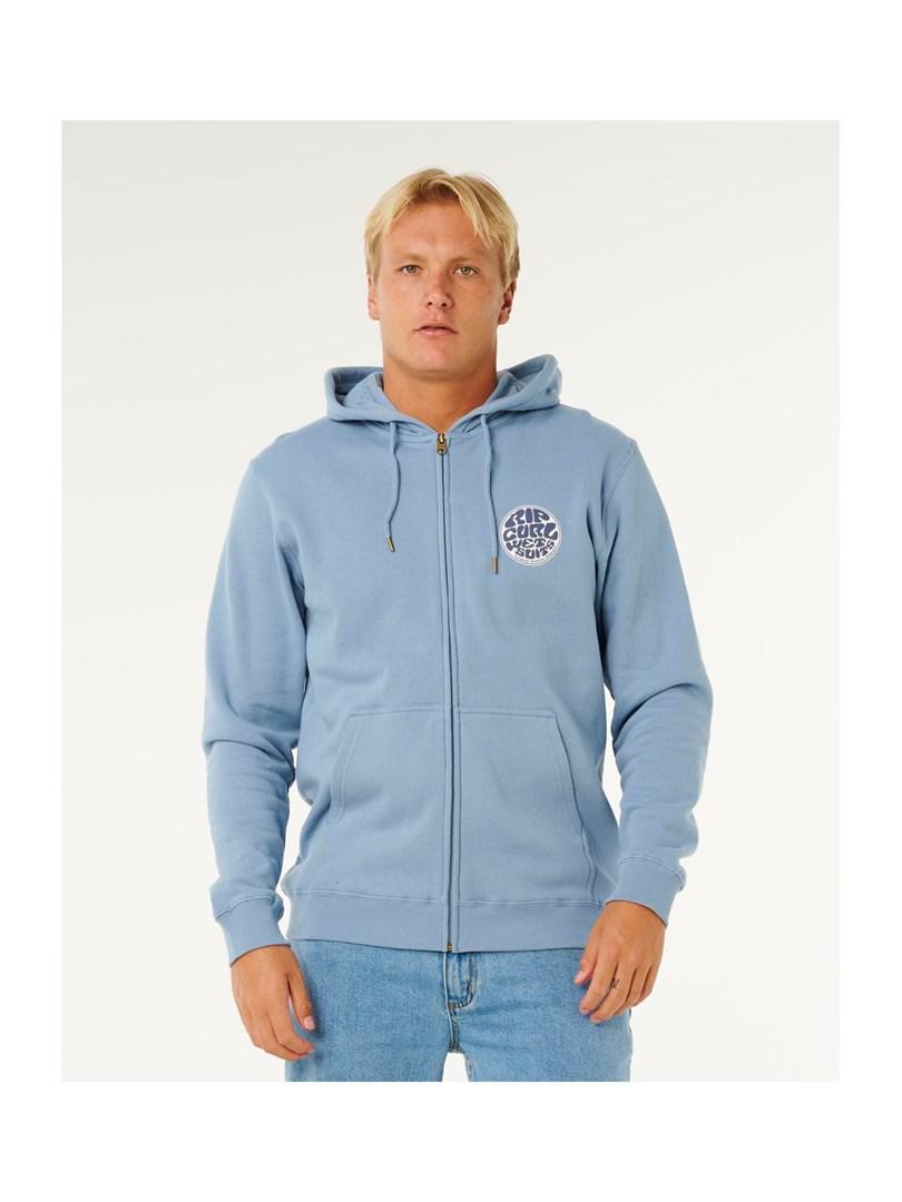 Rip Curl Wettie Passage Icon zip hoodie - blå, M