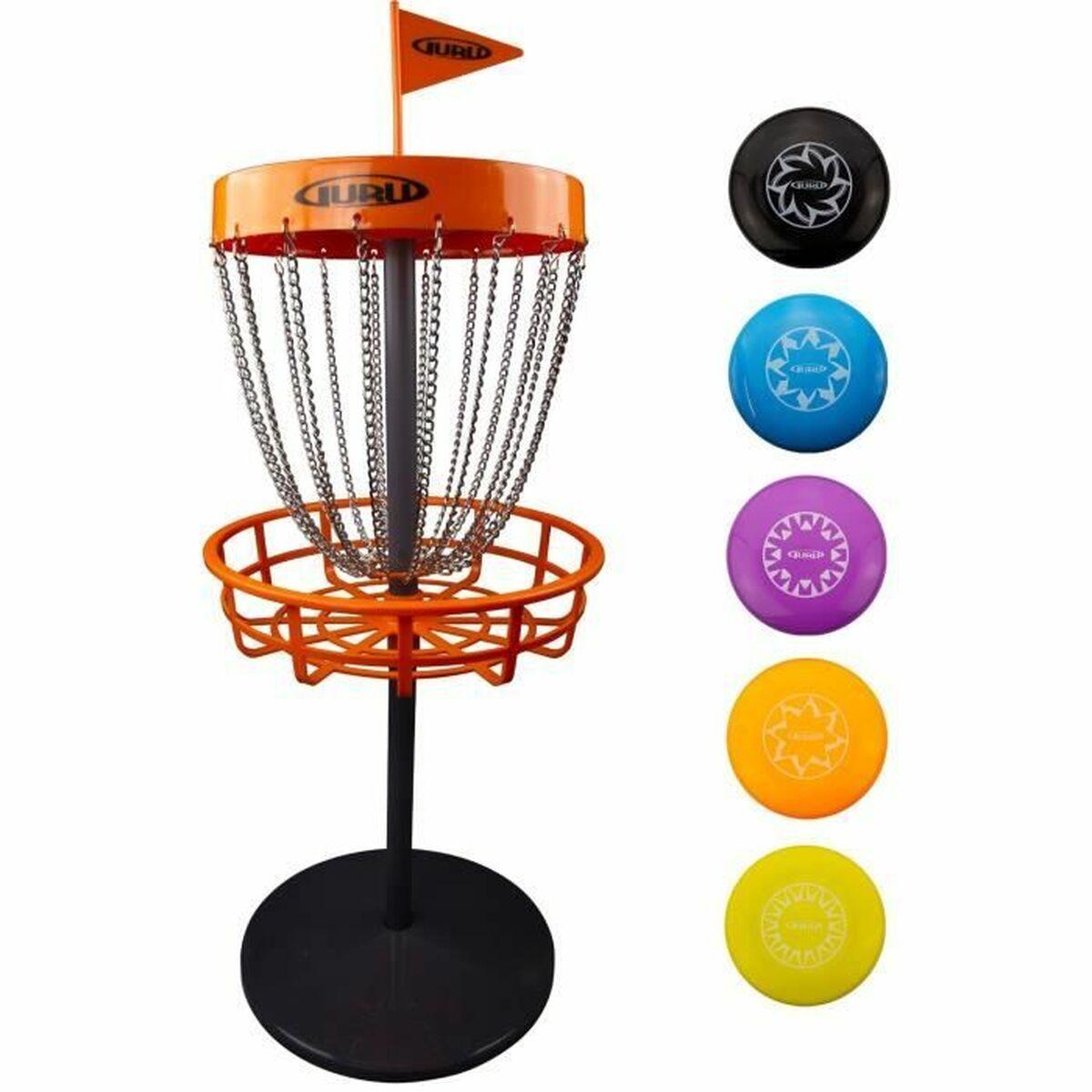 Disc golf kurv sæt SCHILDKROT - orange, 5 dele