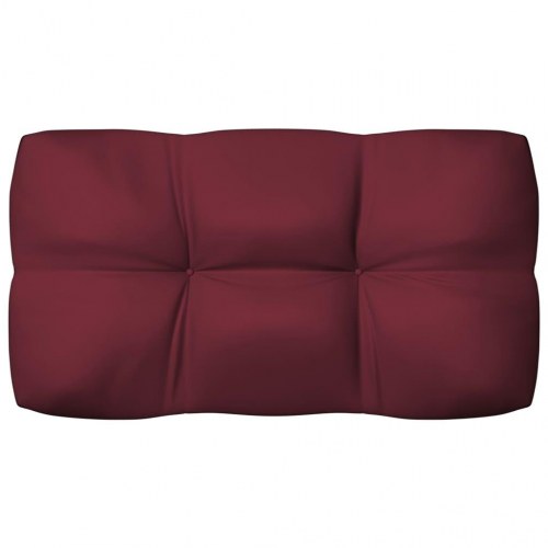 Hynder til pallesofa 7 stk. stof vinrød (OUTLET A)