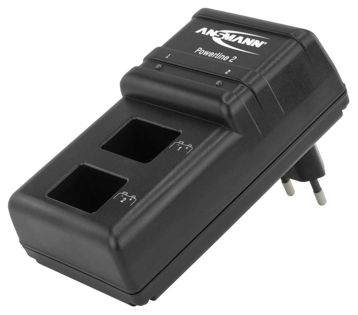 ANSMANN Powerline 2 - oplader til genopladelige batterier billede