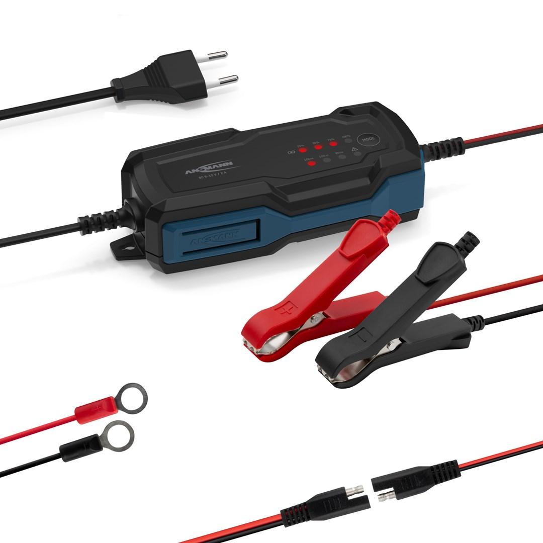 ANSMANN BC 6-12 V/2 A batterioplader til bil og båd