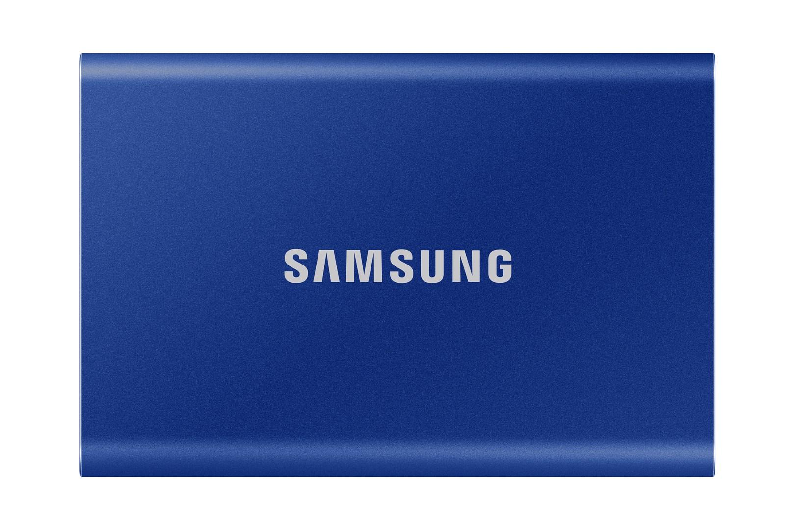 Samsung Portable SSD T7 1 TB - USB-C 3.2 Gen 2 - Blå