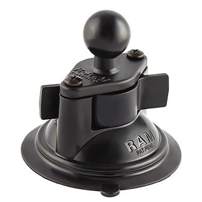 RAM Mounts RAM-B-224-1U sugekop til forrude/dashboard - sort