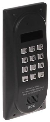 Digital dørtelefon med tastatur - CDNP8ACC-ST