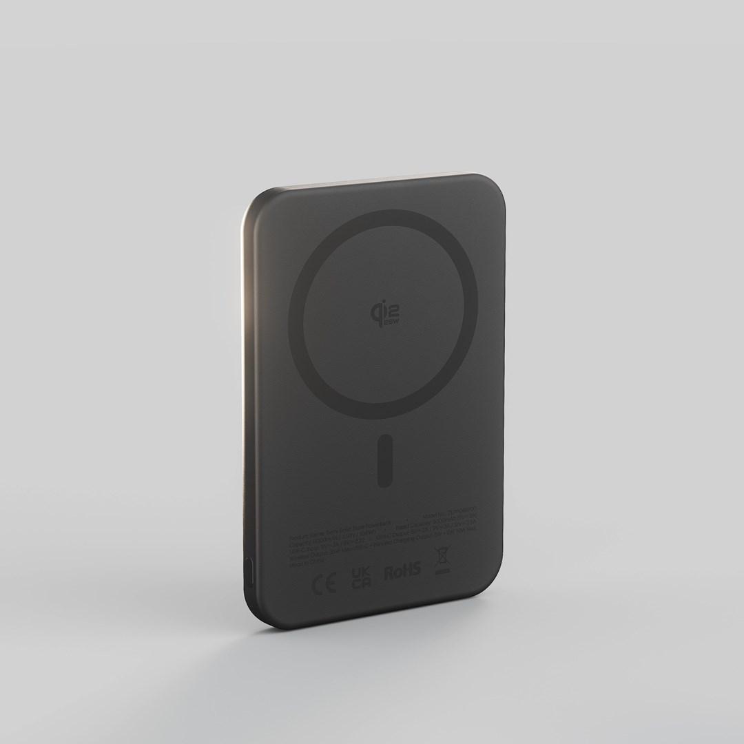 ZENS ZEPP11B/00 powerbank 10.000 mAh - trådløs opladning, sort billede