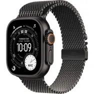 Apple Watch Ultra 3 (2025) 49 mm - sort titanium urkasse med sort titanium Milanese Loop L, 5G billede