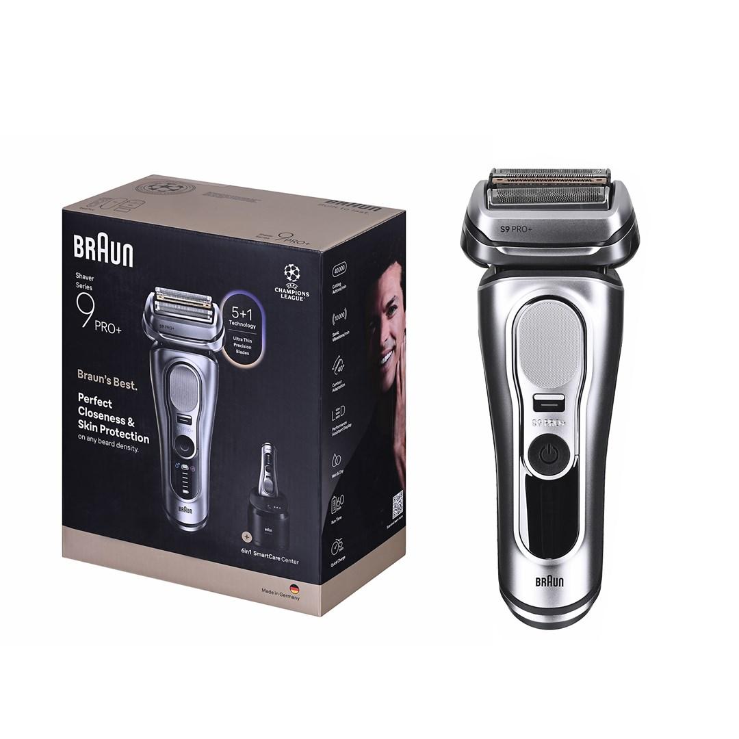 Braun Series 9 Pro+ 9667CC foliebarbermaskine med trimmer - Sølv