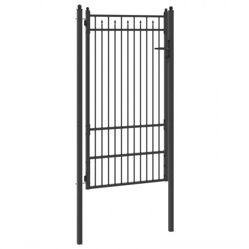 Hegnport HORST 100 x 175 cm Metal Sort Låses