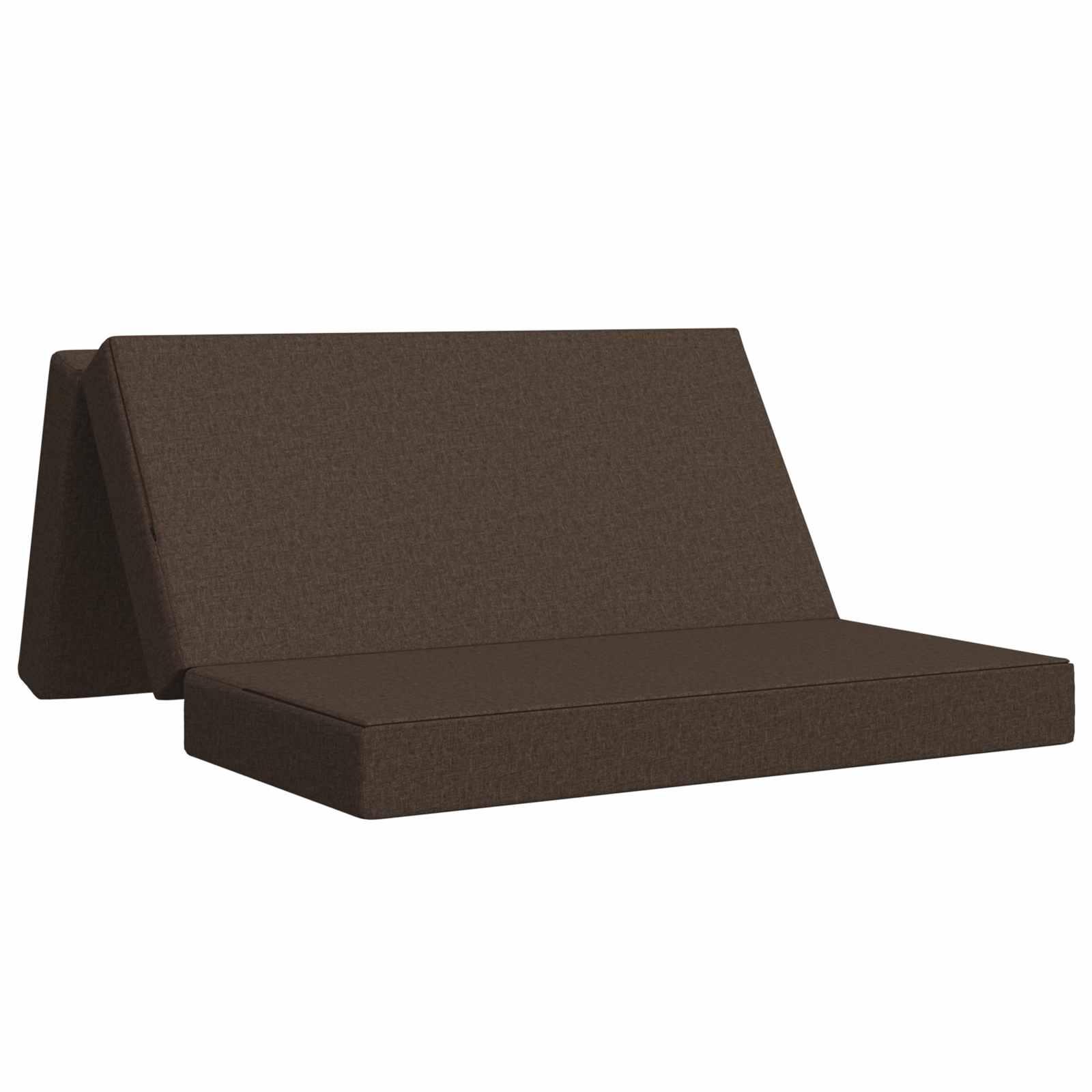 Samlebar Sofa Seng 75 X 63 X 45 Cm - Gråbrun / 200 x 120 x 15 cm