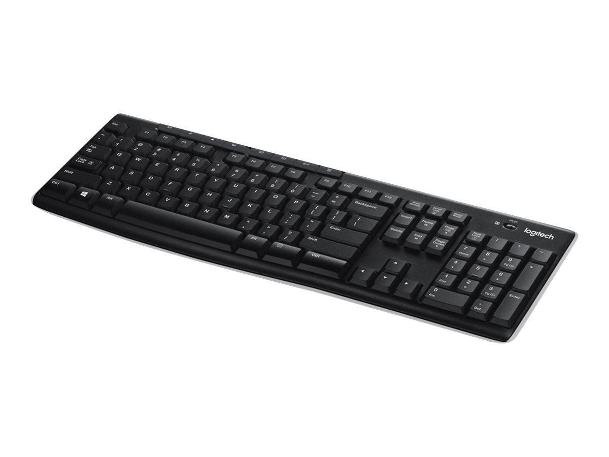 Logitech K270 trådløst tastatur - 2,4 GHz, Unifying