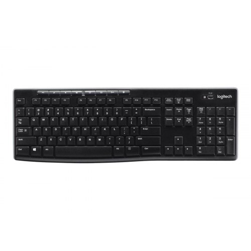 Logitech K270 trådløst tastatur - 2,4 GHz, Unifying