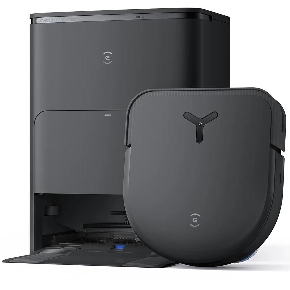 ECOVACS Deebot X5 OMNI robotstøvsuger med moppe - sort, 0,25 l
